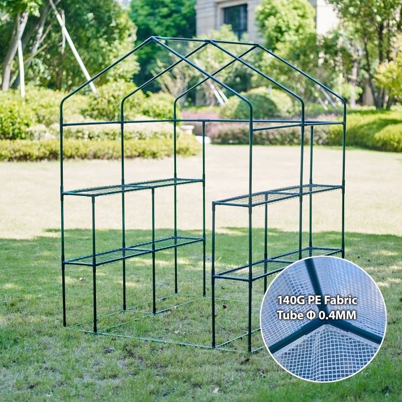 Walk-in Garden Greenhouse With Shelves best